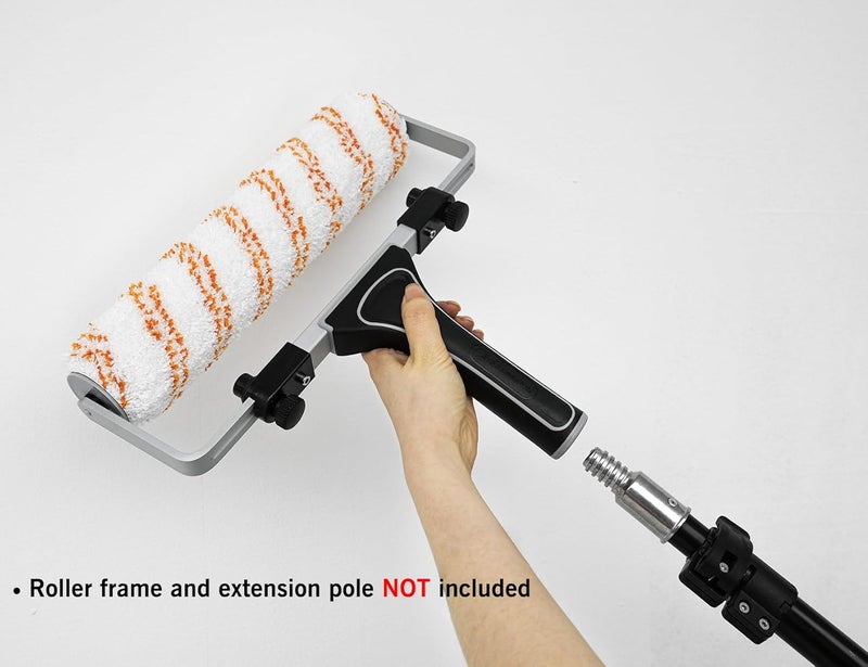 Rolling Dog 12 Inch Paint Roller Sleeves - 1/2" Medium Nap for Professional & DIY Projects, Semi-Smooth to Semi-Rough Walls and Ceilings - Image 4
